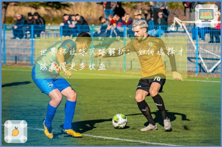 世界杯让球买球解析：如何选择才能赢得更多收益
